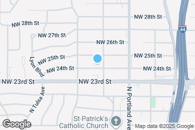 Map image of the property - 3809 NW 24th St