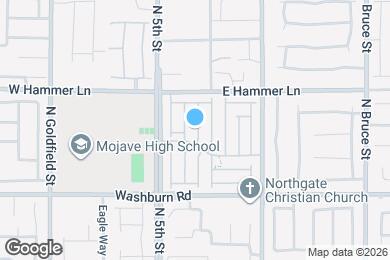 Map image of the property - 5325 N Chino Heights St