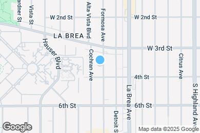 Map image of the property - 345 Cloverdale Ave