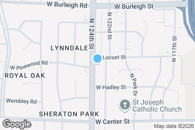 Map image of the property - 2862 N 124th St