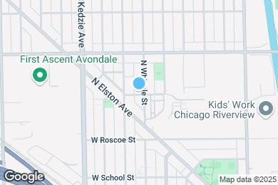 Map image of the property - 3050 W Cornelia Ave