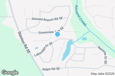 Map image of the property - 662 Lakeridge Dr SE