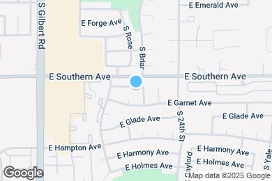 Map image of the property - 2249 E Gable Ave