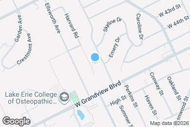 Map image of the property - 4313 Harvard Rd