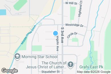 Map image of the property - 405 Morrow St