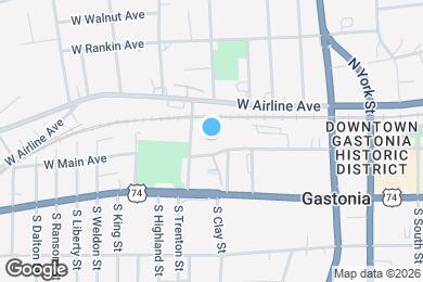 Map image of the property - 612 W Main Ave