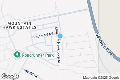 Map image of the property - 6721 Mountain Hawk Loop NE