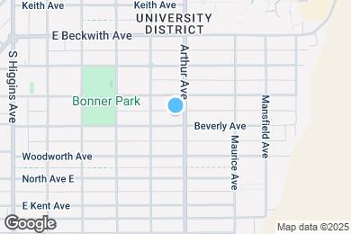 Map image of the property - 526 Beverly Ave
