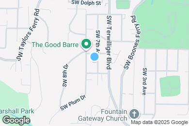 Map image of the property - 9235 SW 7th Ave