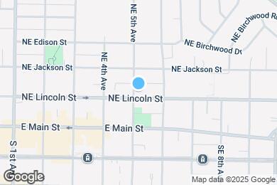 Map image of the property - 204 Northeast 5th Avenue