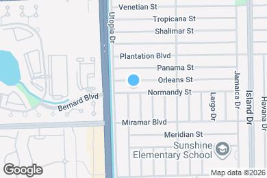 Map image of the property - 7957 Normandy St