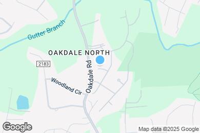 Map image of the property - 1215 Oakdale Commons Ct