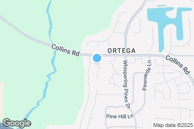 Map image of the property - 8222 Halls Hammock Ct