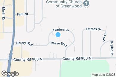 Map image of the property - 1547 Doe Ln