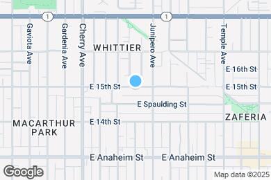 Map image of the property - 2300 E 15th St