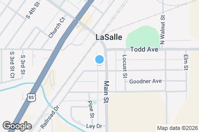 Map image of the property - 105 W Union Ave