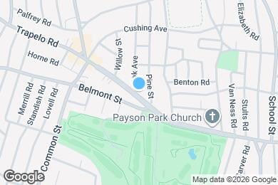 Map image of the property - 35 Trapelo Rd