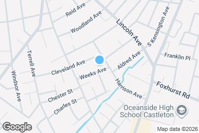 Map image of the property - 2814 Weeks Ave