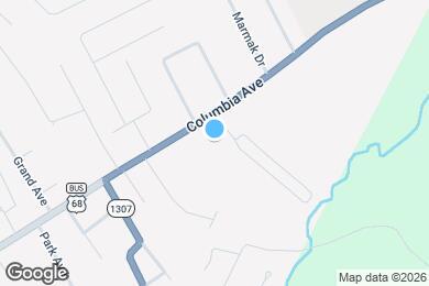 Map image of the property - 1100 Columbia Ave