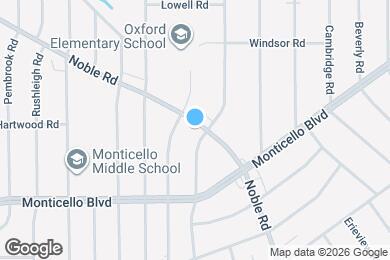 Map image of the property - 2534 Noble Rd