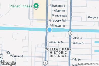 Map image of the property - 2502 N Dixie Hwy