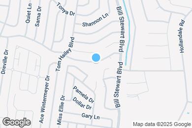 Map image of the property - 1323 E Nir Shreibman
