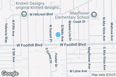 Map image of the property - Ridgewood Apartments