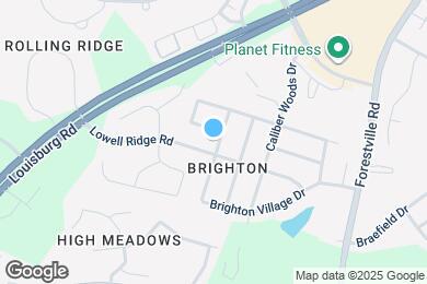 Map image of the property - 8109 Bright Oak Trail