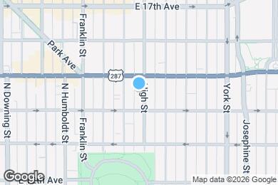 Map image of the property - 1445 N High St