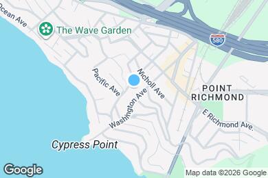 Map image of the property - 411 Santa Fe Ave