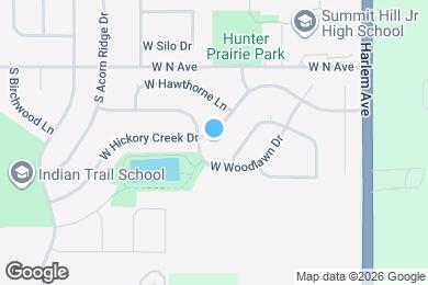 Map image of the property - 7437 W Hickory Creek Dr