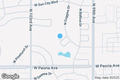 Map image of the property - 10022 W Lakeview Cir N