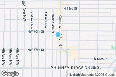 Map image of the property - 6801 Greenwood Ave N