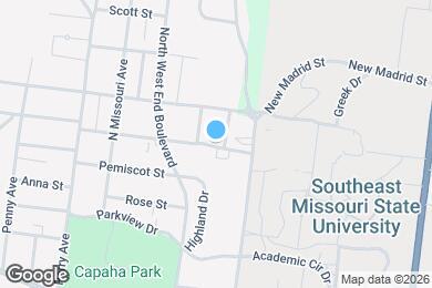 Map image of the property - 1304 Dunklin St