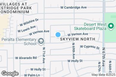 Map image of the property - 7007 W Vernon Ave
