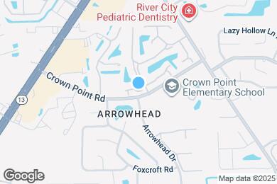 Map image of the property - 3801 Crown Point Rd