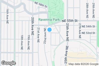 Map image of the property - 5221 Ravenna Ave NE