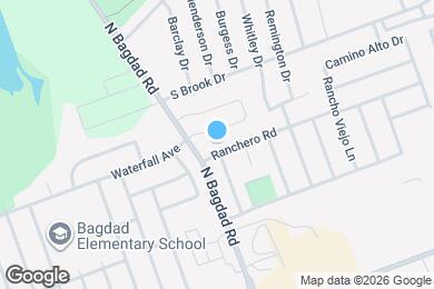 Map image of the property - 1011 Ranchero Rd