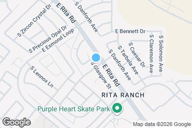 Map image of the property - 9601 E Ashford Dr