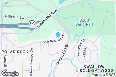 Map image of the property - 73 Polar Rock Rd SW