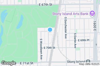 Map image of the property - 1305 E 69th St