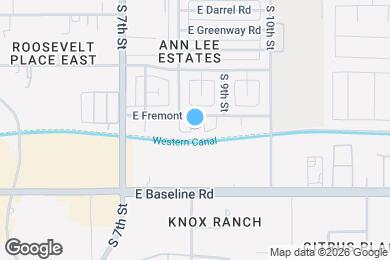 Map image of the property - 7211 S 8th Pl