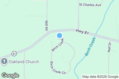 Map image of the property - 125 Birch Creek Cir