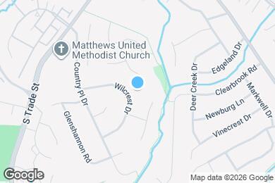 Map image of the property - 400 Wilcrest Dr