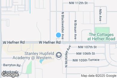 Map image of the property - 10904 N Florida Ave