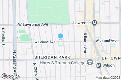 Map image of the property - 1310 W Leland Ave