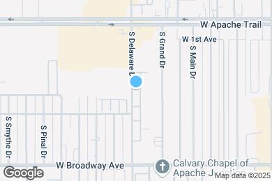 Map image of the property - 455 S Delaware Dr
