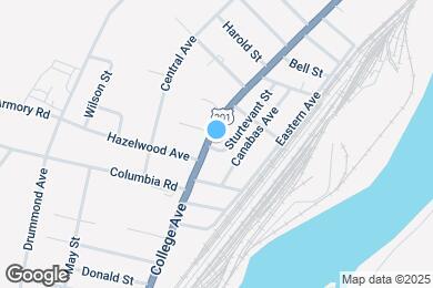 Map image of the property - 131 College Ave