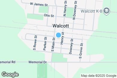 Map image of the property - 125 E Bryant St