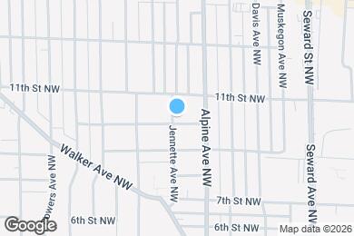 Map image of the property - 833 10th St NW